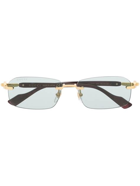 gucci rimless glasses mens|Gucci rimless glasses for men.